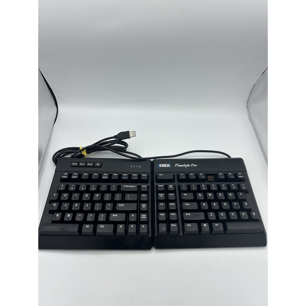 Kinesis Freestyle Pro KB900-BRN Split Mechanical Keyboard Cherry MX Brown USB